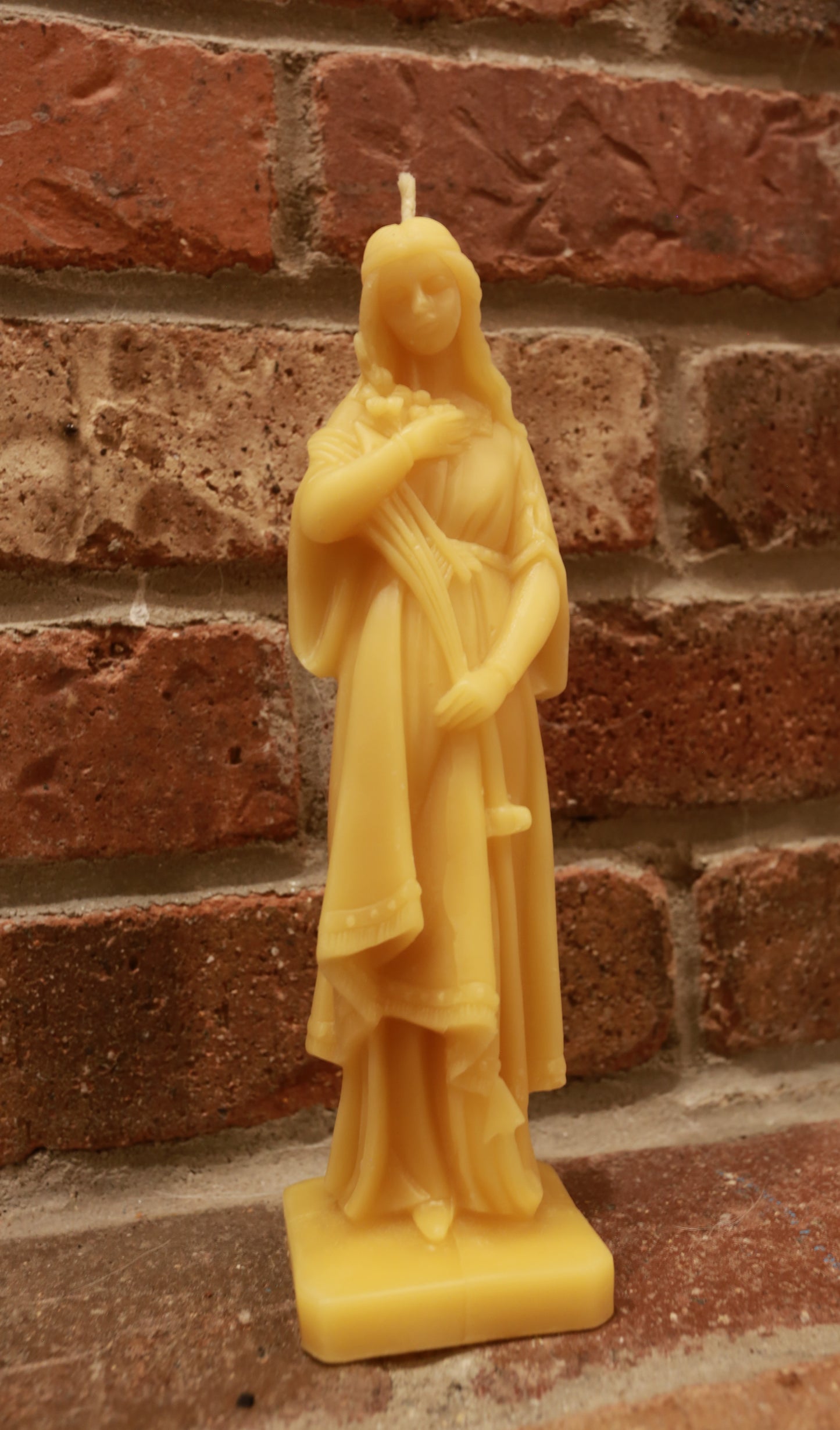 Saint Philomena Beeswax Prayer Candle